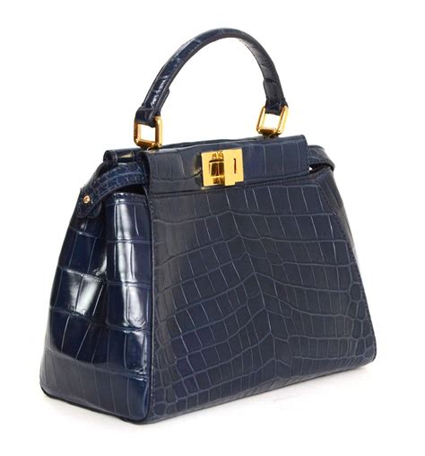 fendi 2jours mini tote bag vs peekaboo|fendi peekaboo crocodile.